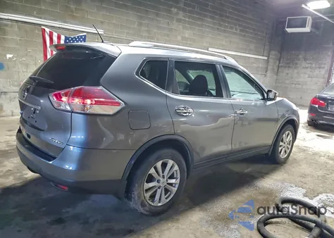 2015 Nissan Rogue S z USA, uszkodzony, nr VIN KNMAT2MVXFP544423